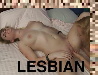 Girl on girl action as best friends become lesbian lovers