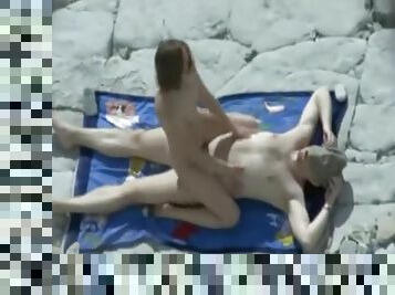 Nude beach sex compilation