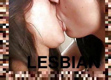 sayang, lesbian-lesbian, berciuman, tato