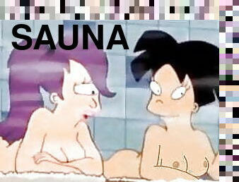 sauna, pokazywanie