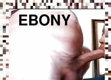 Light Skinned Ebony Slut Sucks The White Man