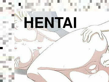 pesta-sex-berkumpulan, dubur, sex-dalam-kumpulan-groupsex, berempat, hentai