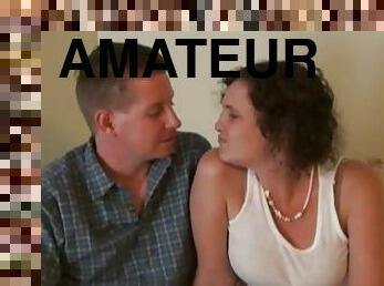 Real amateur couple homemade hardcore action