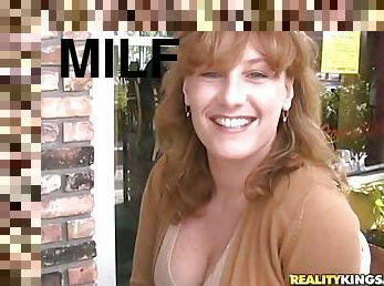 Luscious milf Fawn will want to have a huge cock