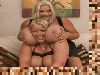 Wonderful Linda And Her Voluptuous GF Cover Each Other With Oil