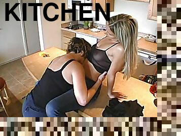 Kitchen is the place to go lesbian for these two sirens