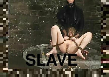 Poor sex slave has no way to evade some painsult