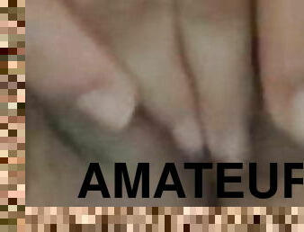 masturbación, amateur, maduro, casero, latino, paja, con-los-dedos