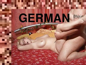 German boyfriend seduces his girlfriend next door for sex