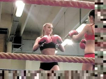 Amirah Adara & Jessyka Swan have sex after sparring