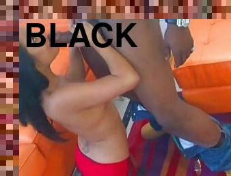 Latina beauty Jasmine Byrne gets balled by a black cock