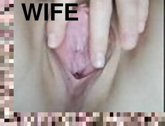 Wife masturbate and film it for husband (FULL)