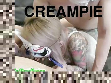 Gang bang creampie catdevil