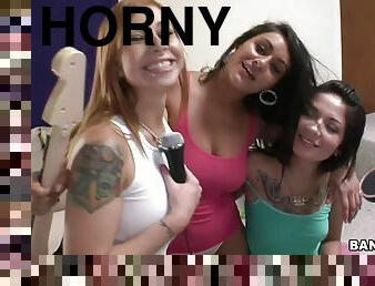Horny Bands Have An Amazing Orgy In The Recording Studio