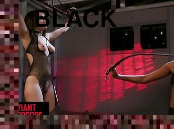 Sub Gets Dominated By Black Skin - Skin Diamond And Gabriella Paltrova