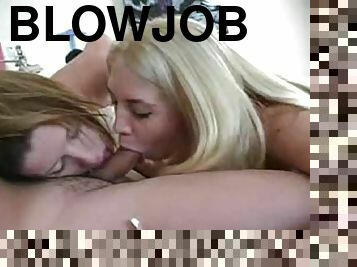 Britney Madison And Her Friend Give A great Blowjob In Amateur Clip