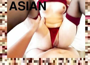 Asian Chinese Girl Getting Fucked On Lunar New Year