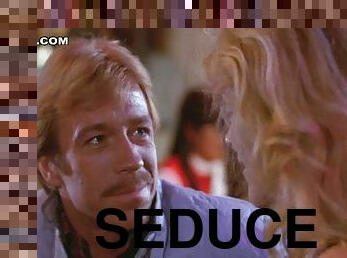 The Almighty Chuck Norris Seduces Hot Susie Hall With Just a Look