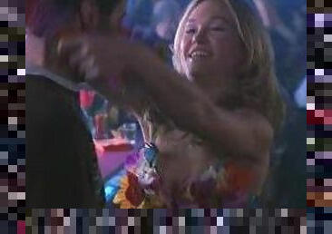 Blonde Babe Julia Stiles Dancing in Bikini in a Night Club