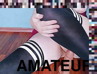 cul, gros-nichons, masturbation, orgasme, écolière, amateur, anal, ados, culotte, collège