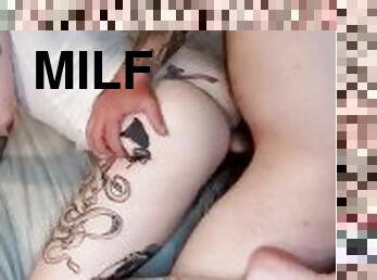 levrette, grosse, énorme, orgasme, chatte-pussy, milf, belle-femme-ronde, rousse, jeune-18, ejaculation