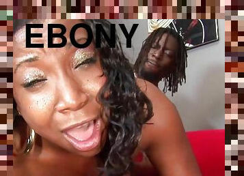 Oiled Pounding for Ebony Tiffany Staxxx