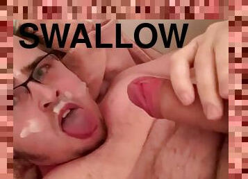 Piss & Cum! Swallowing and Multi Cumming!