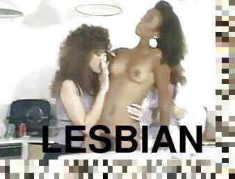 lesbiana, estrella-del-porno, vintage, clásico, retro