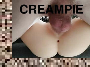 I was so horny in the mornig so i creampie this pussy within seconds!