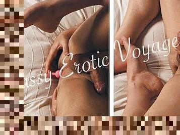 Solo Male barefoot from Softie Cock to Cum testing my Wife's butt plug