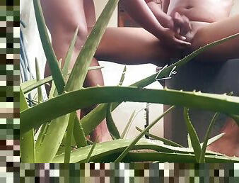 Sri Lankan Outdoor Handjob Big Cock