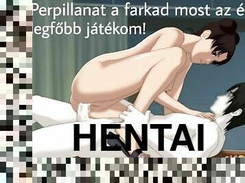 masturbacija, igračke, trzanje, kamera-cum, animacija, hentai, mađari