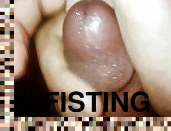 fisting, masturbation, anal, gay, branlette, ejaculation, bukkake