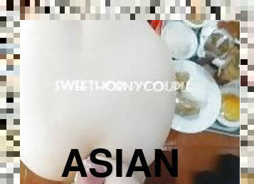 asiatique, amateur, babes, ejaculation-sur-le-corps, ados, couple, philippine