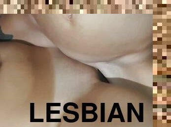 Hot lesbians rub pussies to orgasms - lesbian_illusion