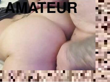 watch him duck my tight pussy and cum on my pretty face, big dick