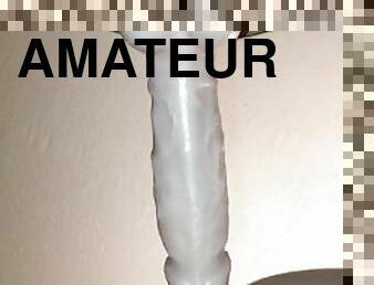 cul, gros-nichons, masturbation, chatte-pussy, amateur, jouet, point-de-vue, ejaculation, gode, solo