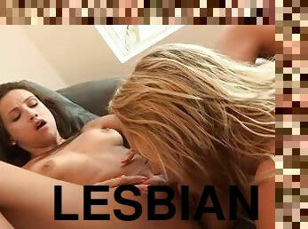 Celeste Star and Brett Rossi Making Sweet Lesbian Love