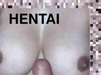 Big tits Handjob titty fuck tease Hentai edging