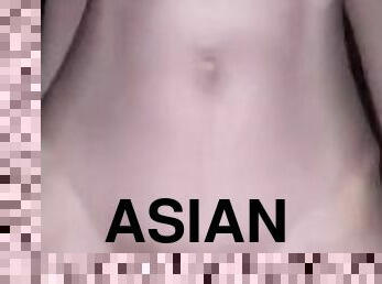 asiatique, gros-nichons, masturbation, orgasme, chatte-pussy, amateur, ejaculation-sur-le-corps, hardcore, maison, branlette