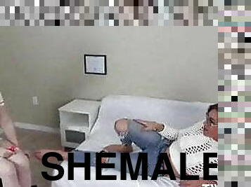 Shemale fucks Shemale Nurse 