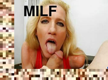 Sexy Hot Blonde Zosia Pov Cocksucking!!