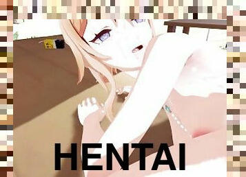 JEAN swimsuit Genshin Impact 3D HENTAI 4/8