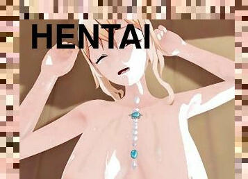 JEAN swimsuit Genshin Impact 3D HENTAI 6/8