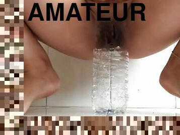 pisser, amateur, latina, brésil, fétiche, solo, brunette