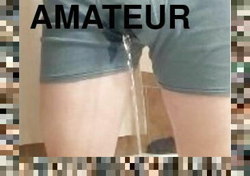 pisser, amateur, collège, coquine, fétiche, solo