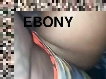 BIG BOOTY EBONY FUCKED BY STEPBROTHER HOMEMADE