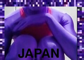 Japanese Zentai Crossdresser is wearing Leohex