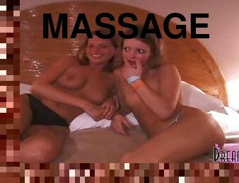 Innocent College Girls Make Sexy Nude Massage Video #1