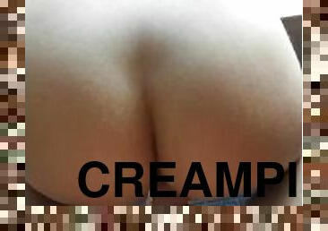 Fucking with a view. OF model creampie and cumplay